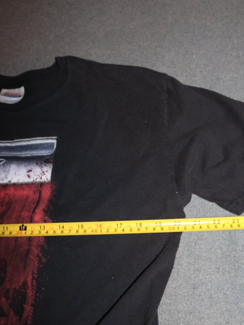 H.I.M. Band T-shirt Mens Large Black HIM Razorblade Romance Heartagram Gothic - Picture 3 of 6